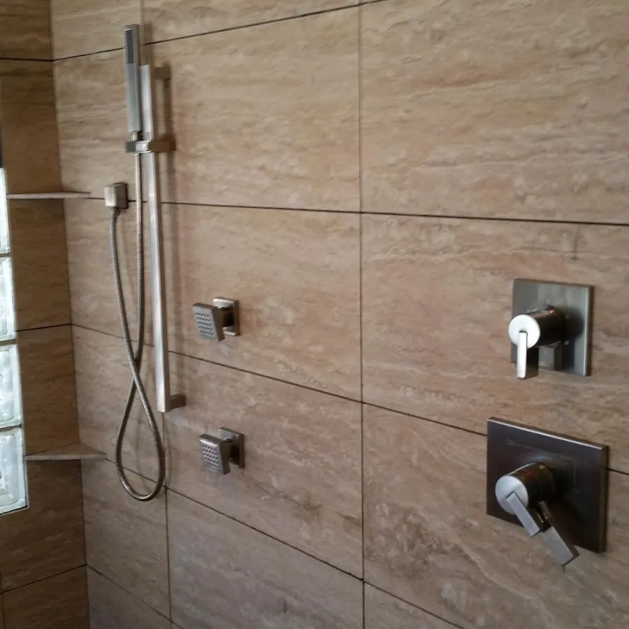 Shower fixture installation for Gas Line Repair in South Bend